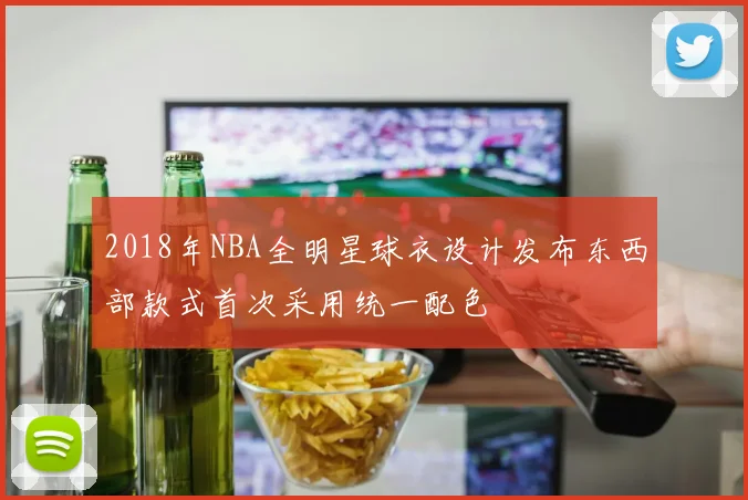 2018年NBA全明星球衣设计发布东西部款式首次采用统一配色